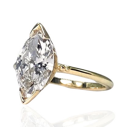 Diamond Allissa Solitaire Ring