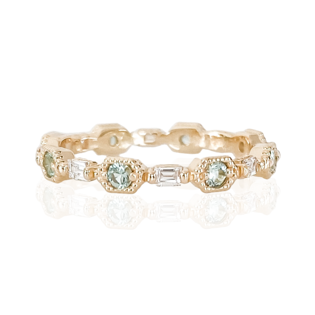 Art Deco Eternity Band