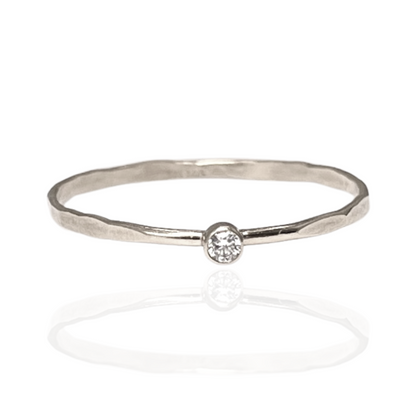 CZ Stacking Ring