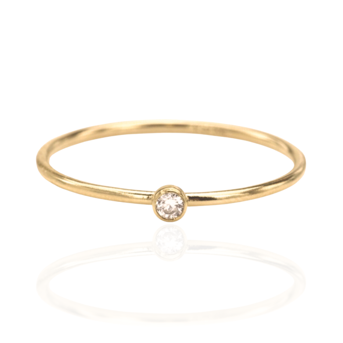 CZ Stacking Ring