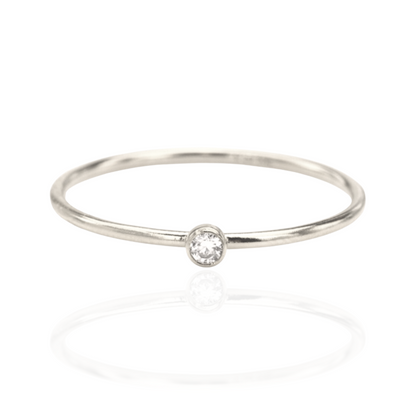 CZ Stacking Ring