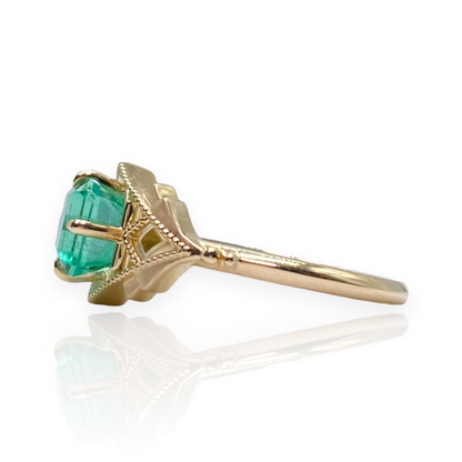 Emerald Gatsby Ring