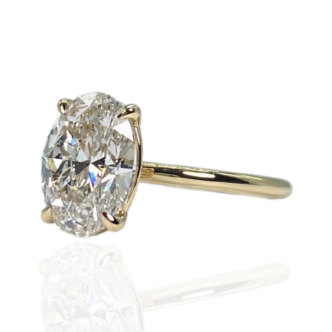 Classic Solitaire Ring - select your stone