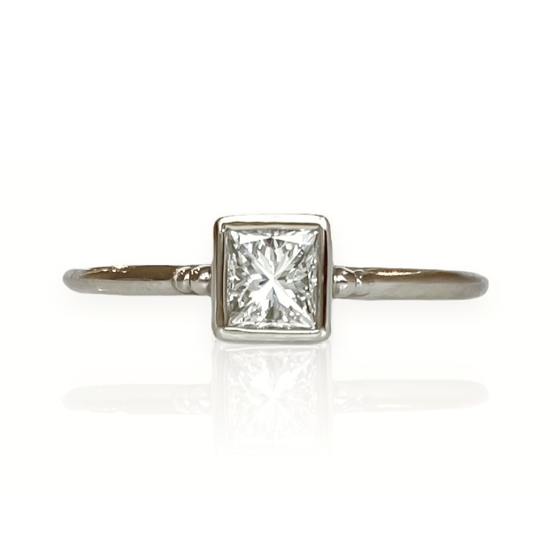 Bezel Solitaire Ring - select your stone